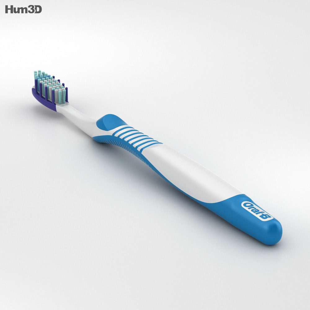 Escova de dente Modelo 3d