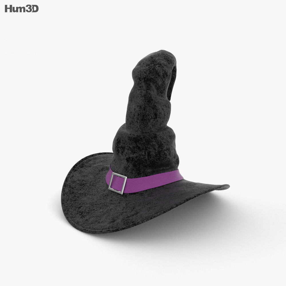 Hexen Hut 3D-Modell