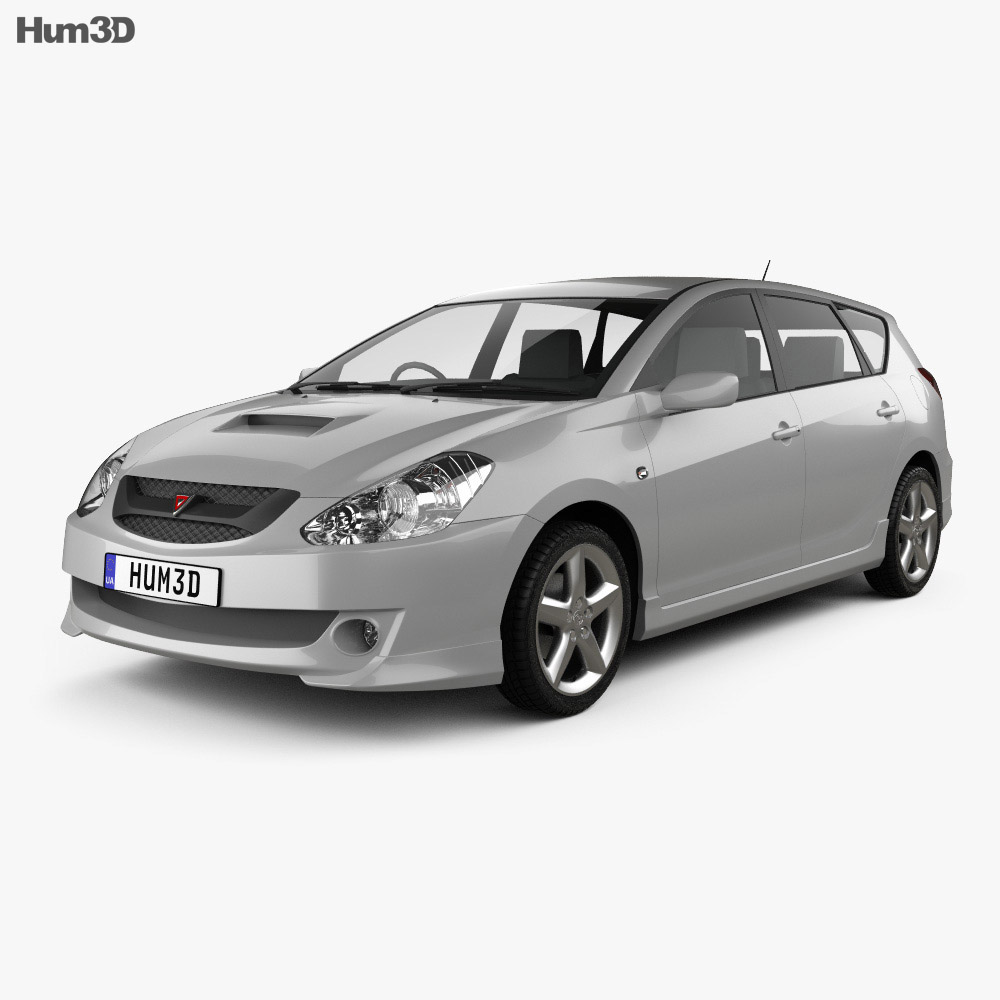 Toyota caldina 3d model