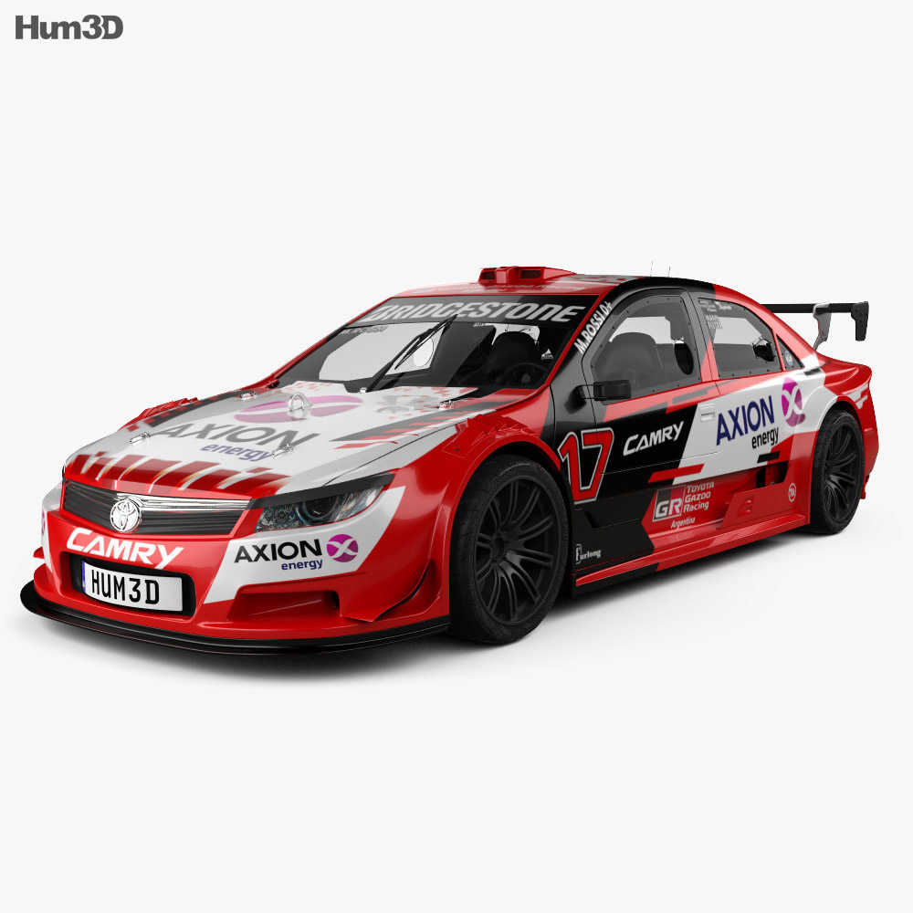 Toyota Camry Top Race 2021 3D model Vehicles on Hum3D