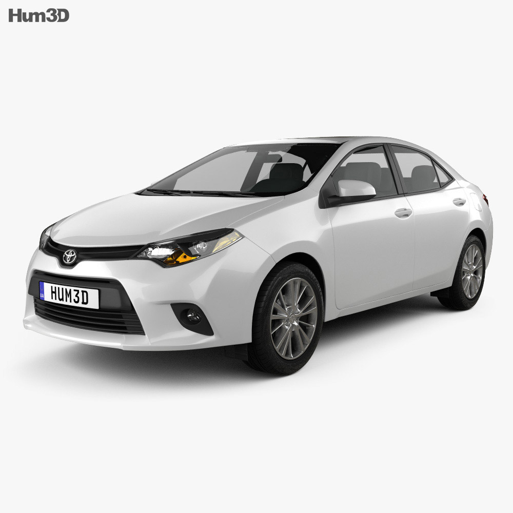 Toyota Corolla LE Eco US 2015 3d model