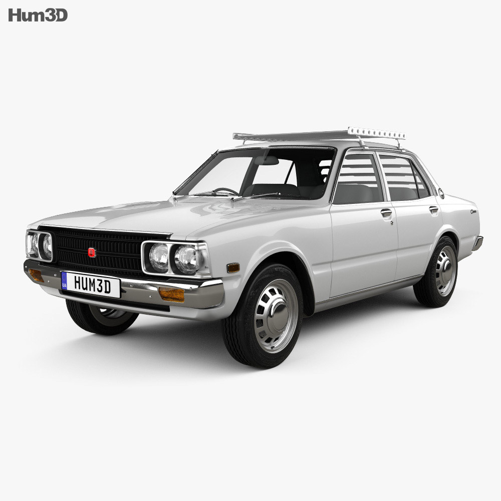 Toyota Corona Седан 1975 3D модель
