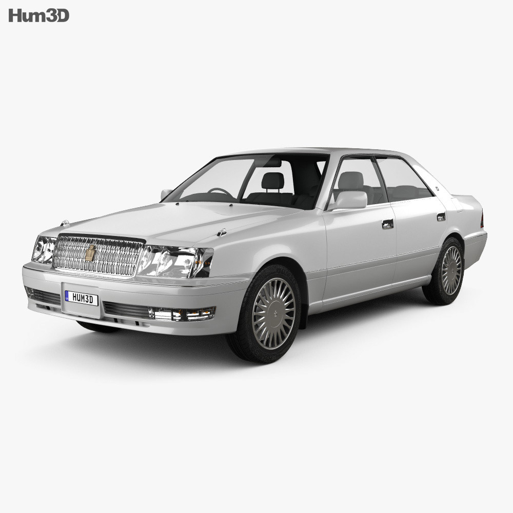 Toyota Crown hardtop 1997 3D model Vehicles on Hum3D