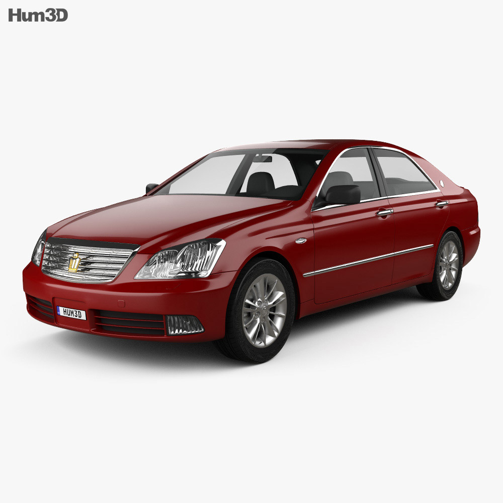 Toyota Crown Royal 2006 3D model Vehicles on Hum3D