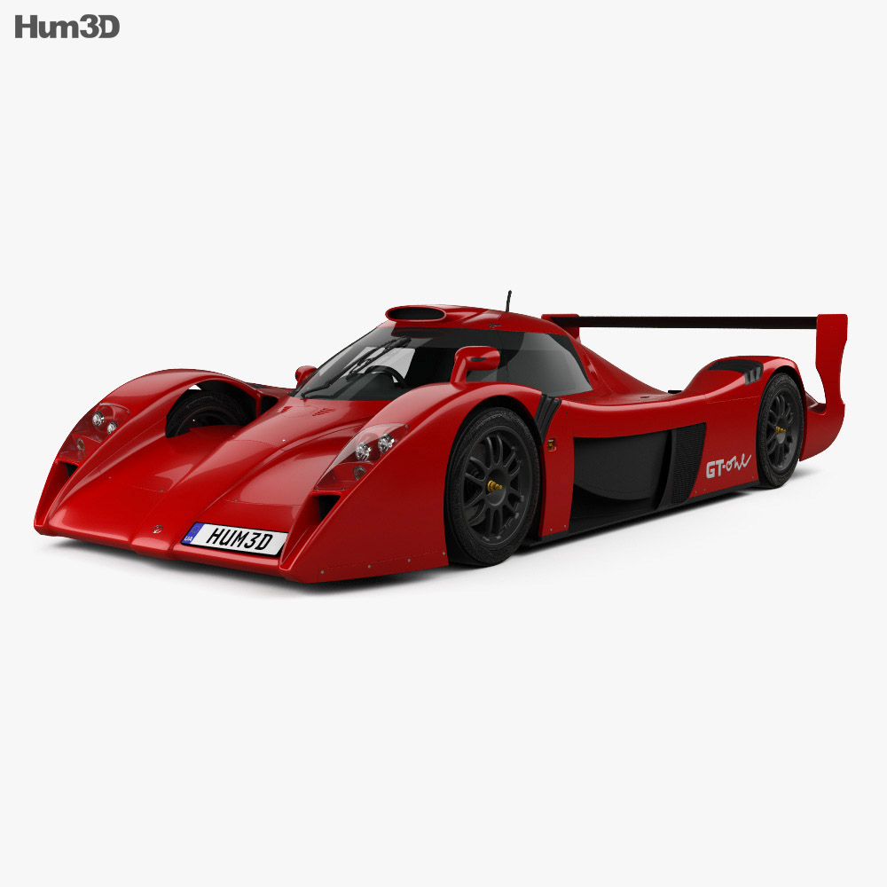 Toyota GT-One Road Car 1999 3d model