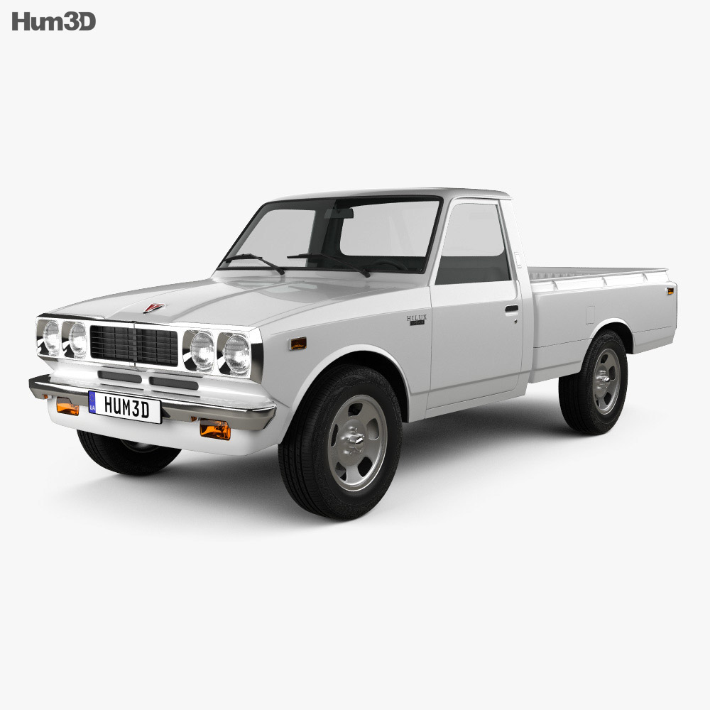 Toyota Hilux 1972 3d model