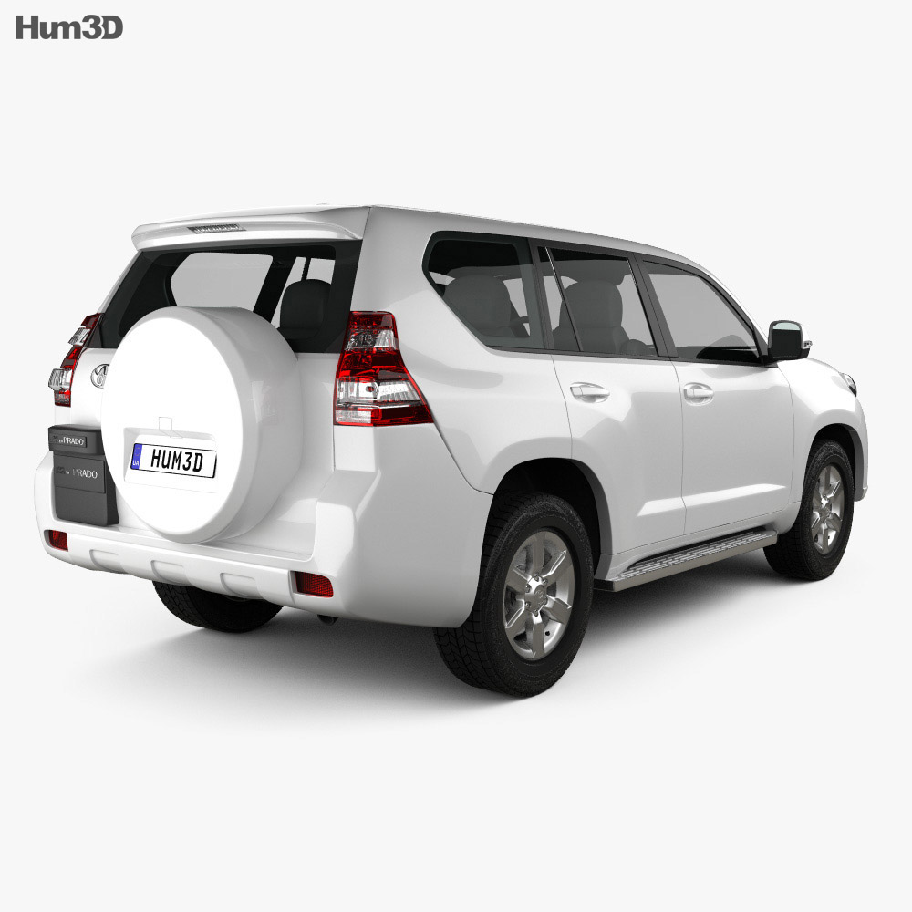 Toyota prado 3d model