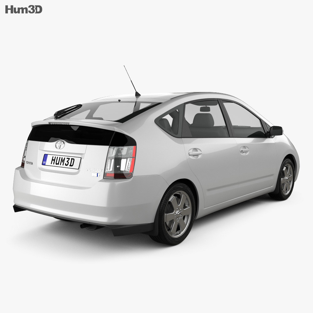 Toyota Prius base 2009 3D model - Vehicles on Hum3D