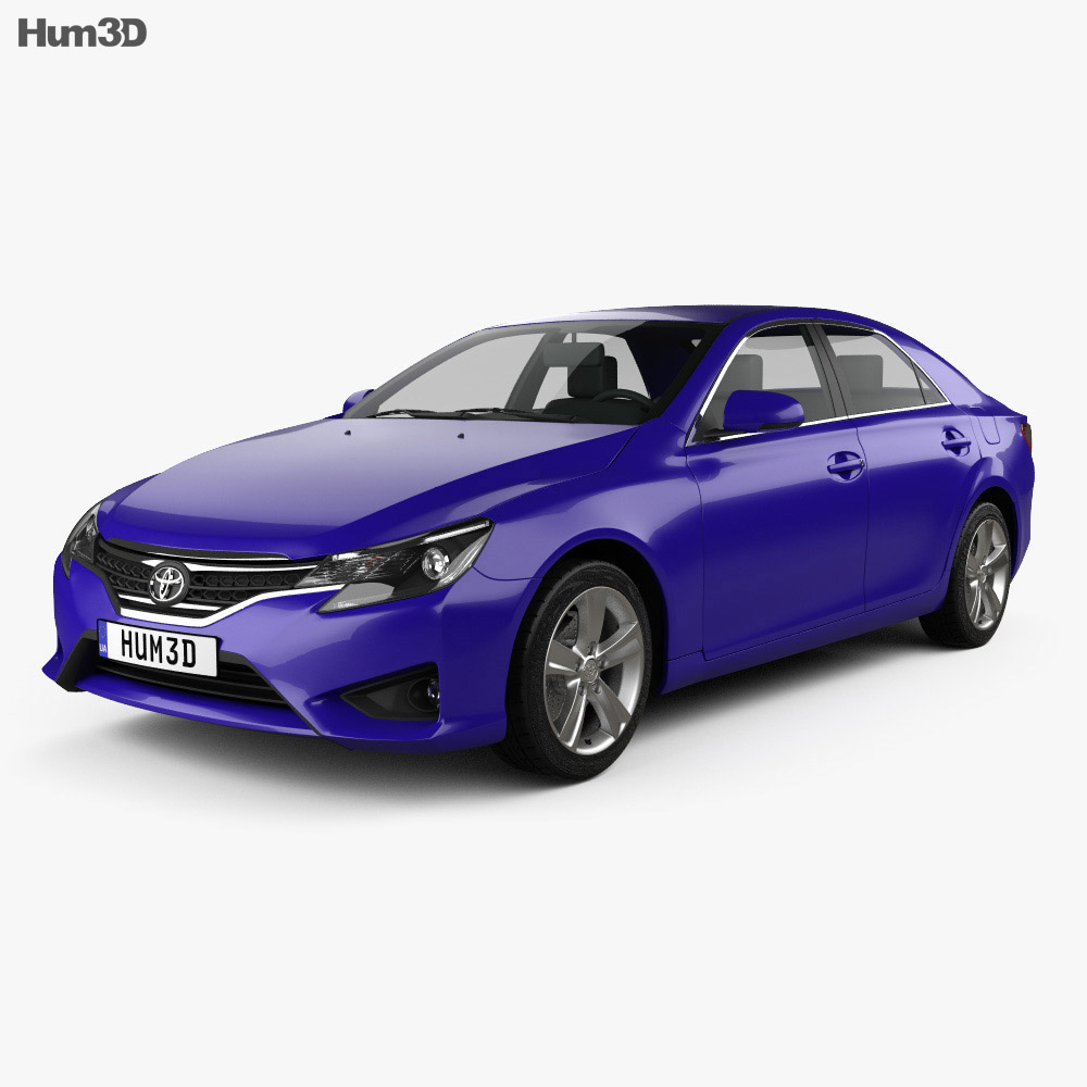 Toyota Mark X (Reiz) 2015 3d model