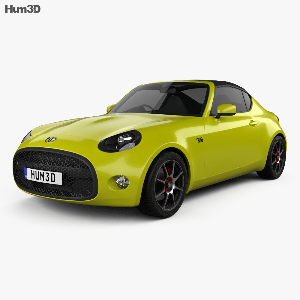Toyota S-FR 2018 3d model