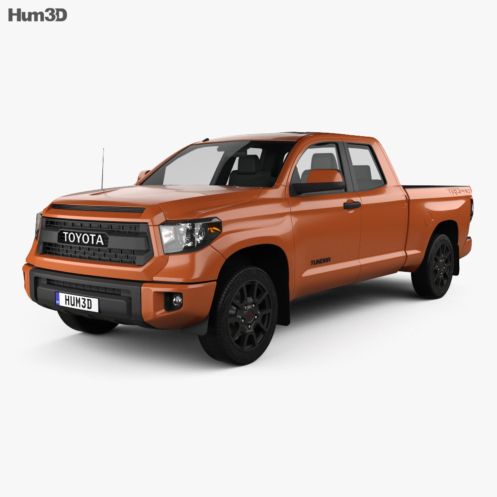 Toyota Tundra ダブルキャブ Trd Pro 14 3dモデル 乗り物 On Hum3d