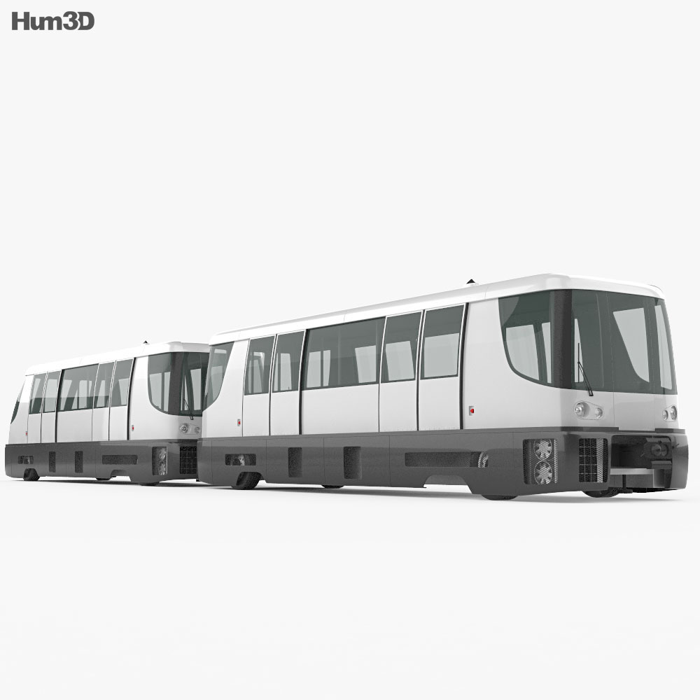 Bombardier Innovia APM PHX Sky Train 2014 3D模型