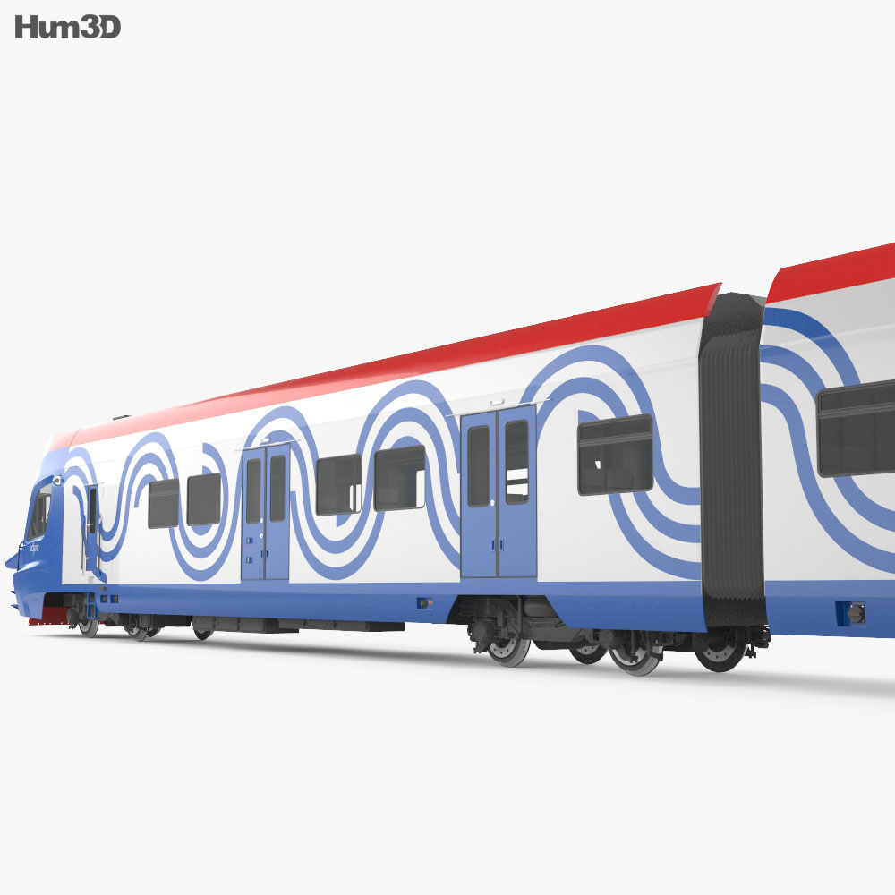 Ivolga train EG2Tv 3D-Modell
