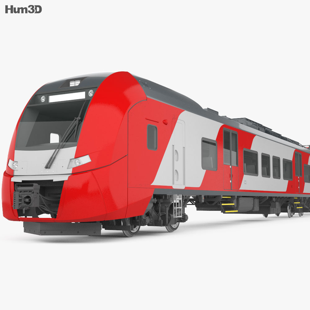 Siemens Lastochka Elektrischer Zug 3D-Modell