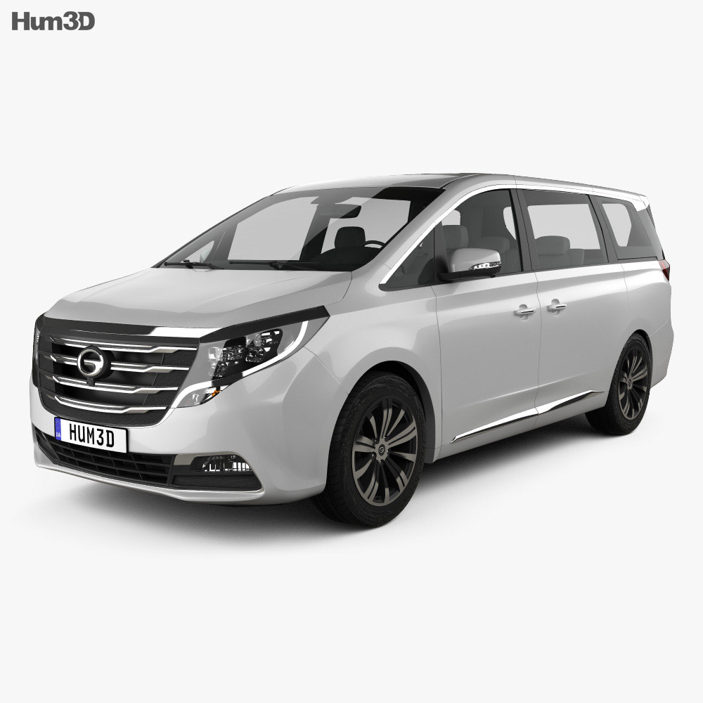 Trumpchi GM8 2018 3D-Modell
