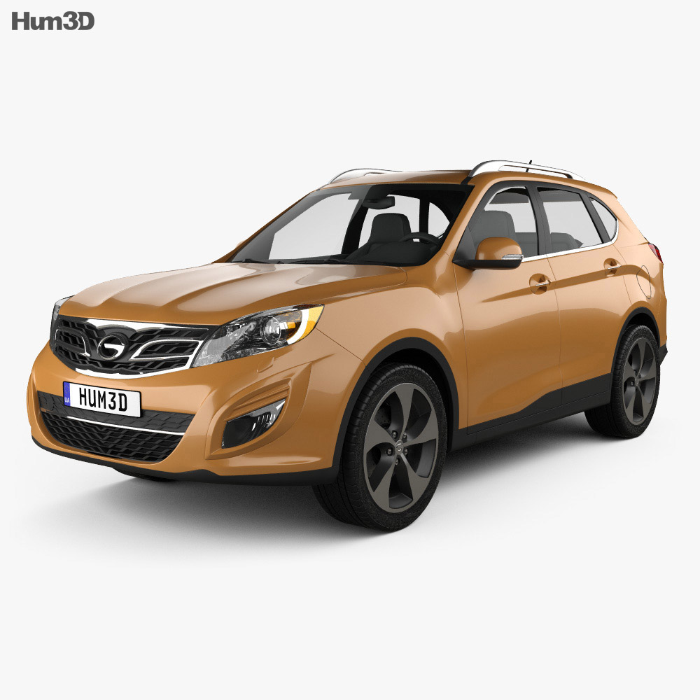 Trumpchi GS5 2017 Modello 3D