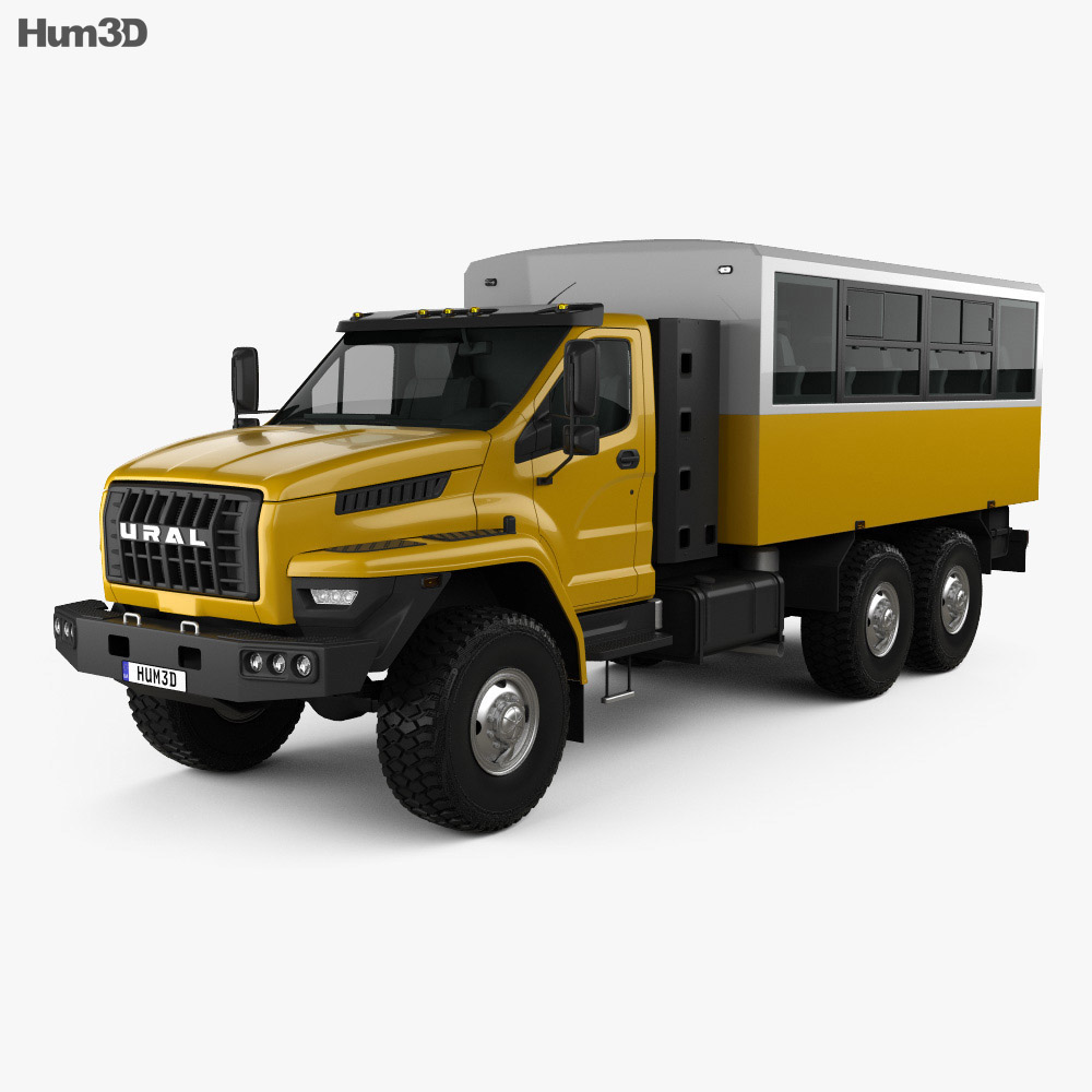 Ural Next Crew Truck 2018 Modello 3D