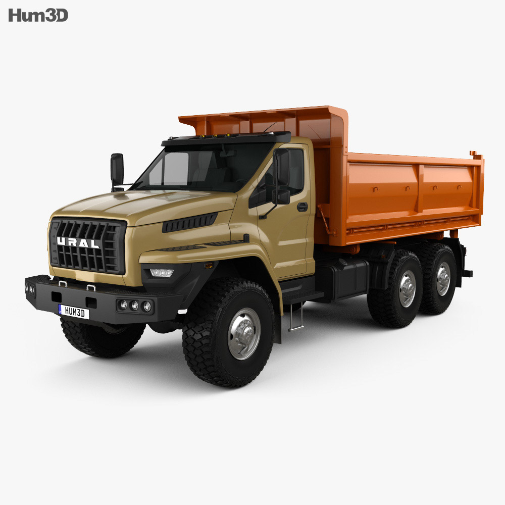 Ural Next Tipper Truck 2018 Modelo 3D