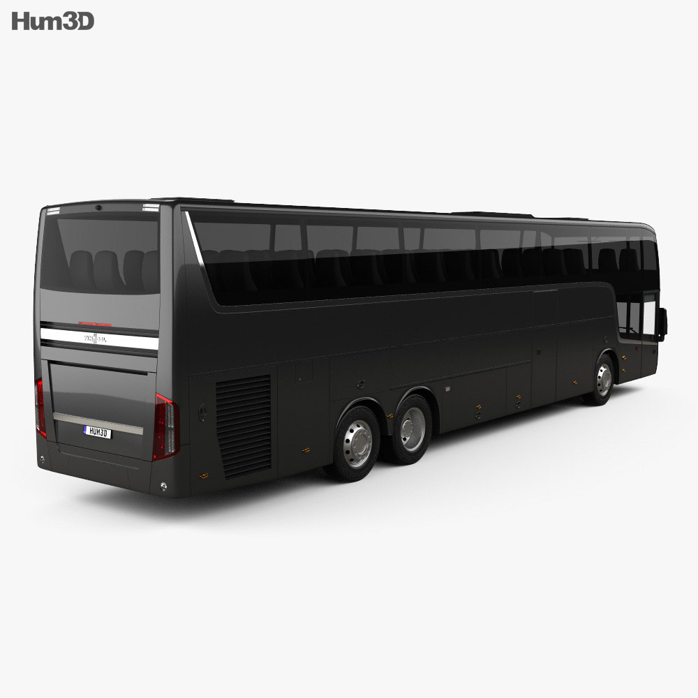 Van Hool Altano TDX21 2015 3d model back view