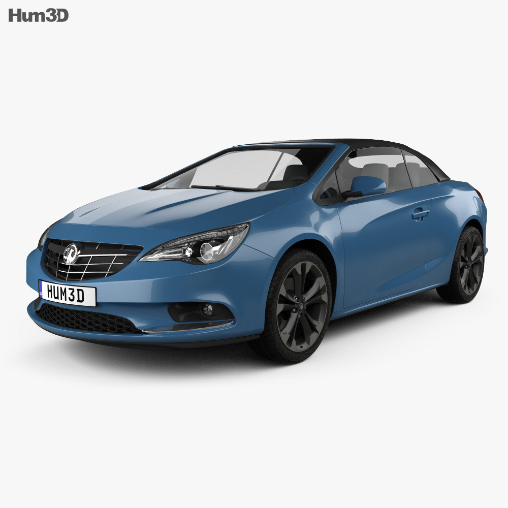 Vauxhall Cascada 2016 3D 모델 