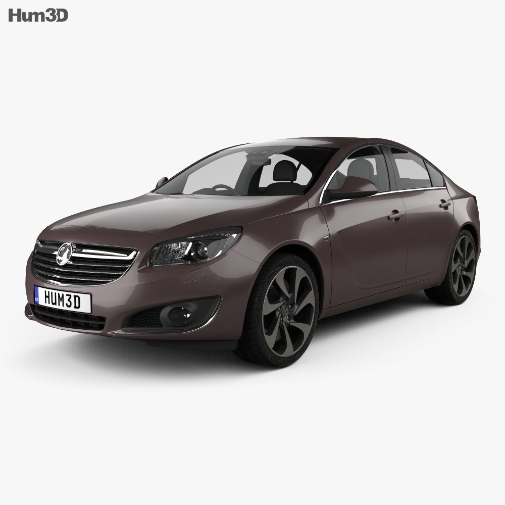Vauxhall Insignia 세단 2015 3D 모델 