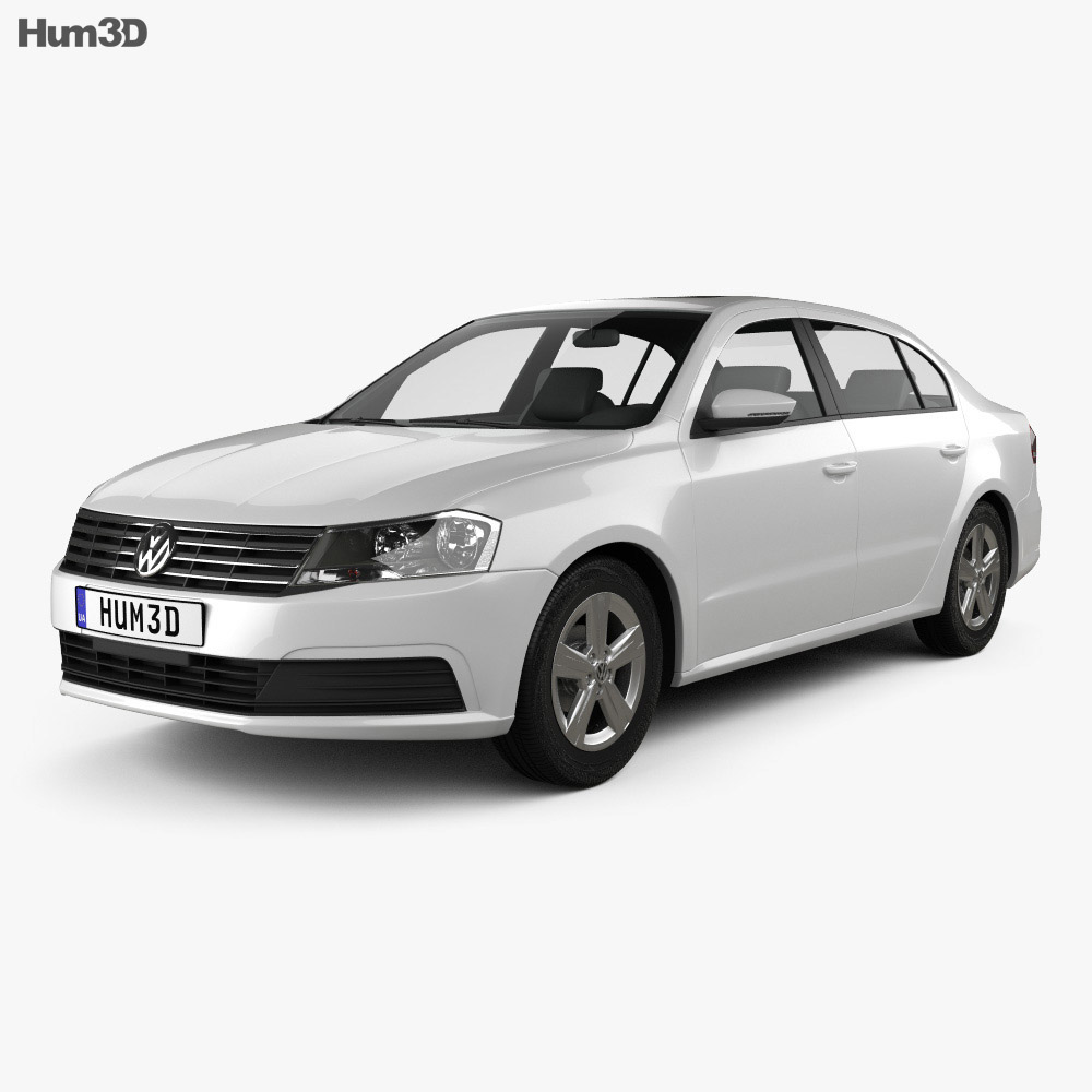 Volkswagen Lavida sedan 2015 3D model - Vehicles on Hum3D