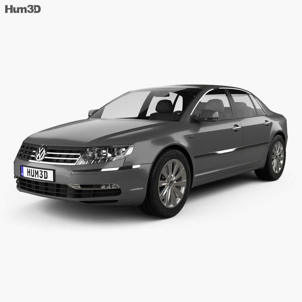 Volkswagen Phaeton 2011 3D-Modell
