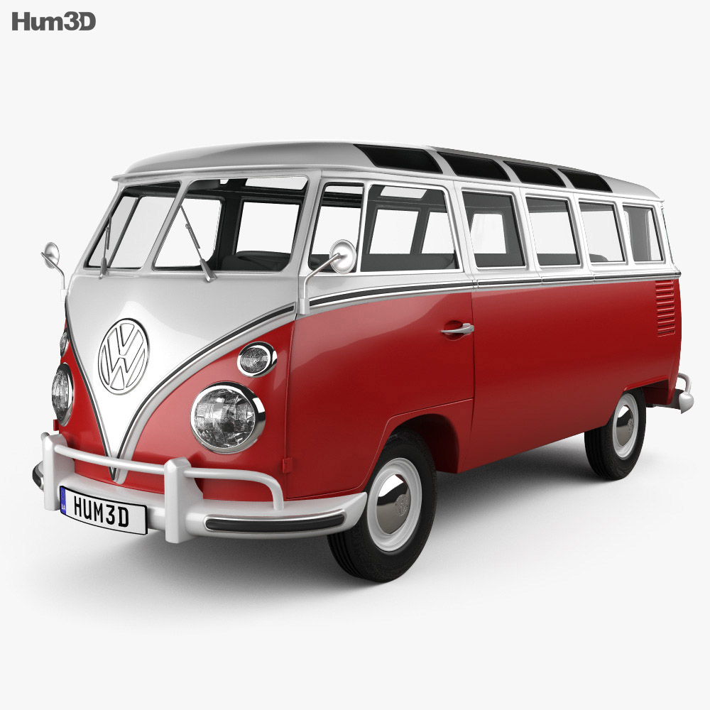 Fascineren ophouden Zielig Volkswagen Transporter T1 1950 3D model - Vehicles on Hum3D