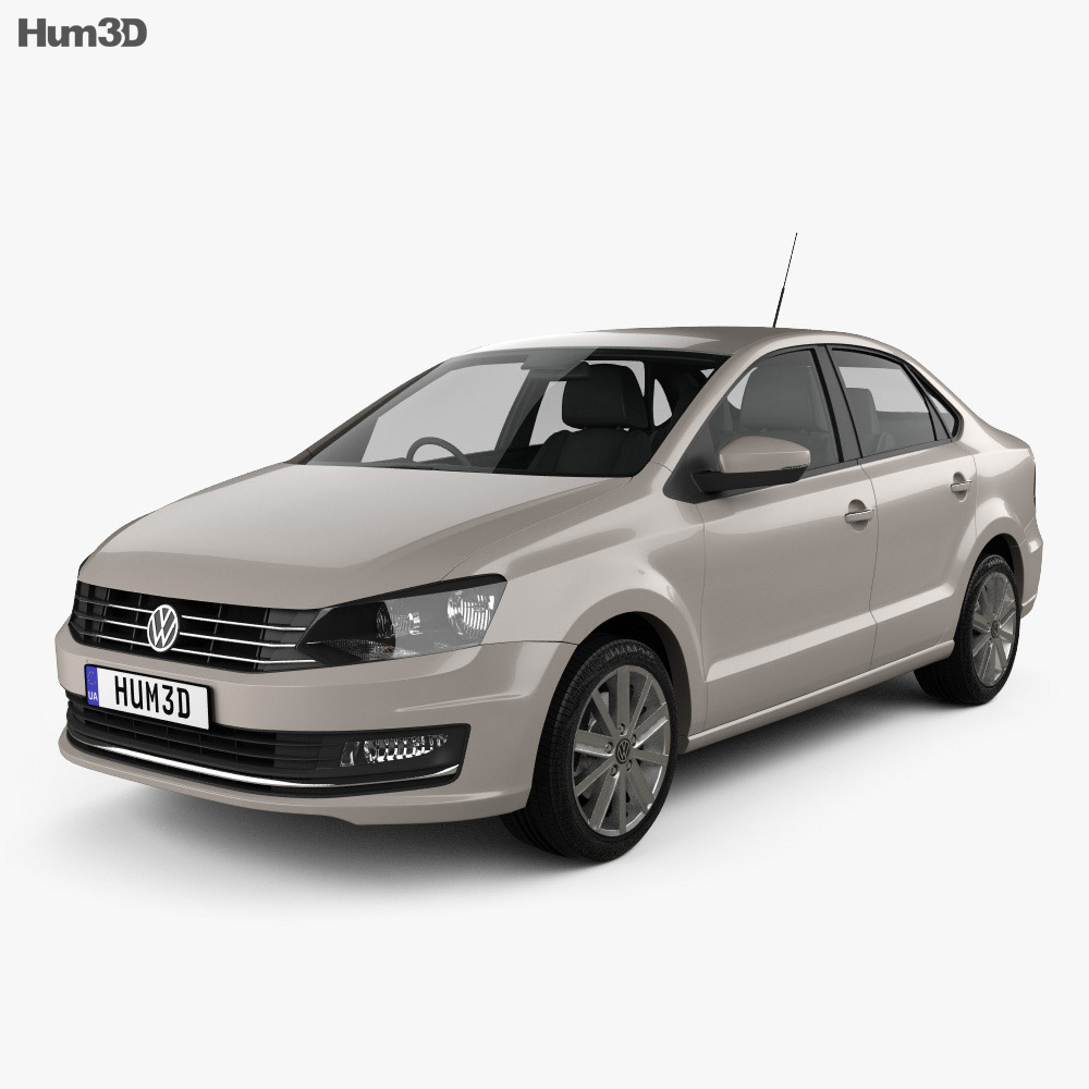 Volkswagen Vento 2019 3d model