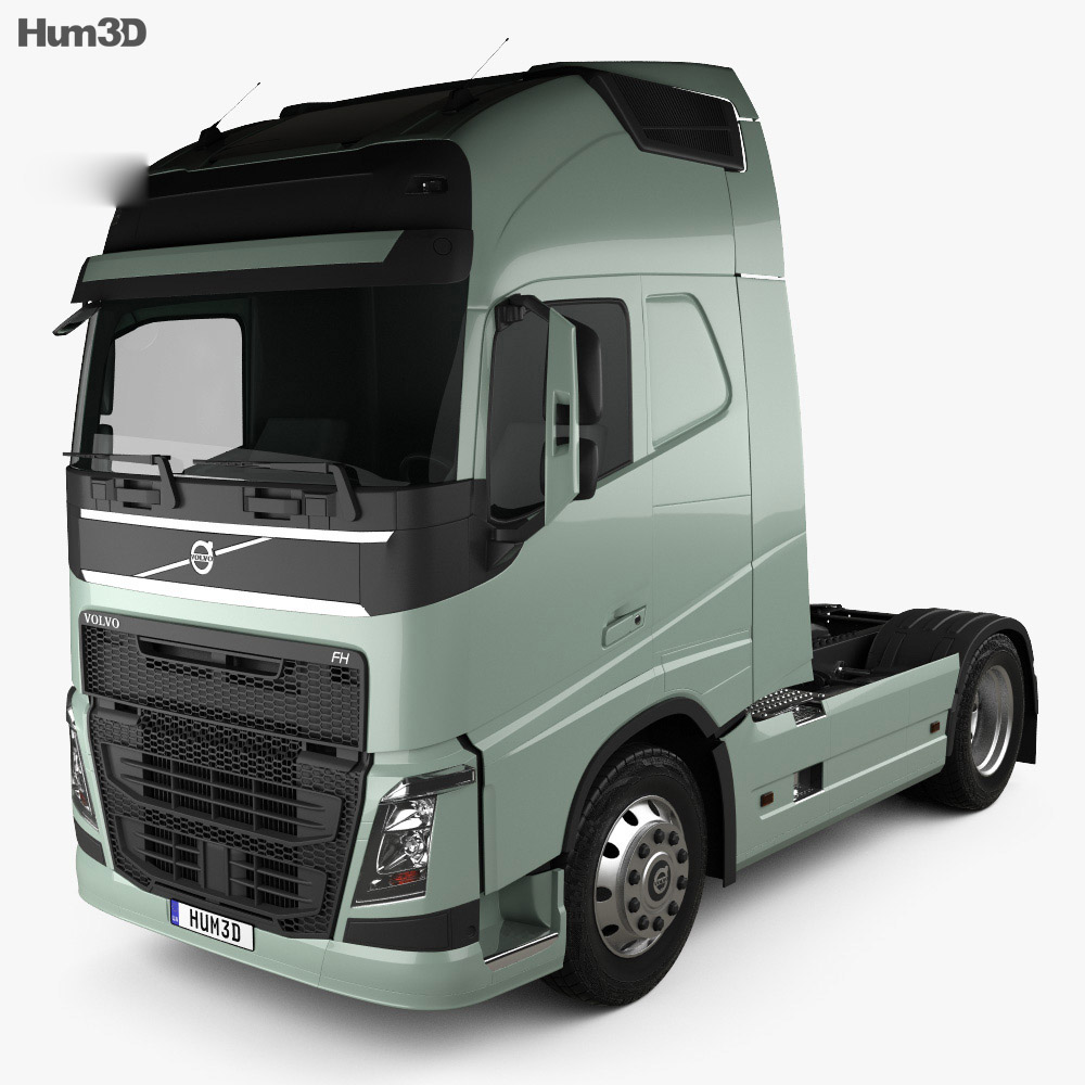 Volvo FH Camion Trattore 2012 Modello 3D