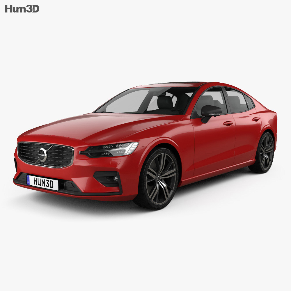 Volvo S60 T6 R-Design 2021 3D模型