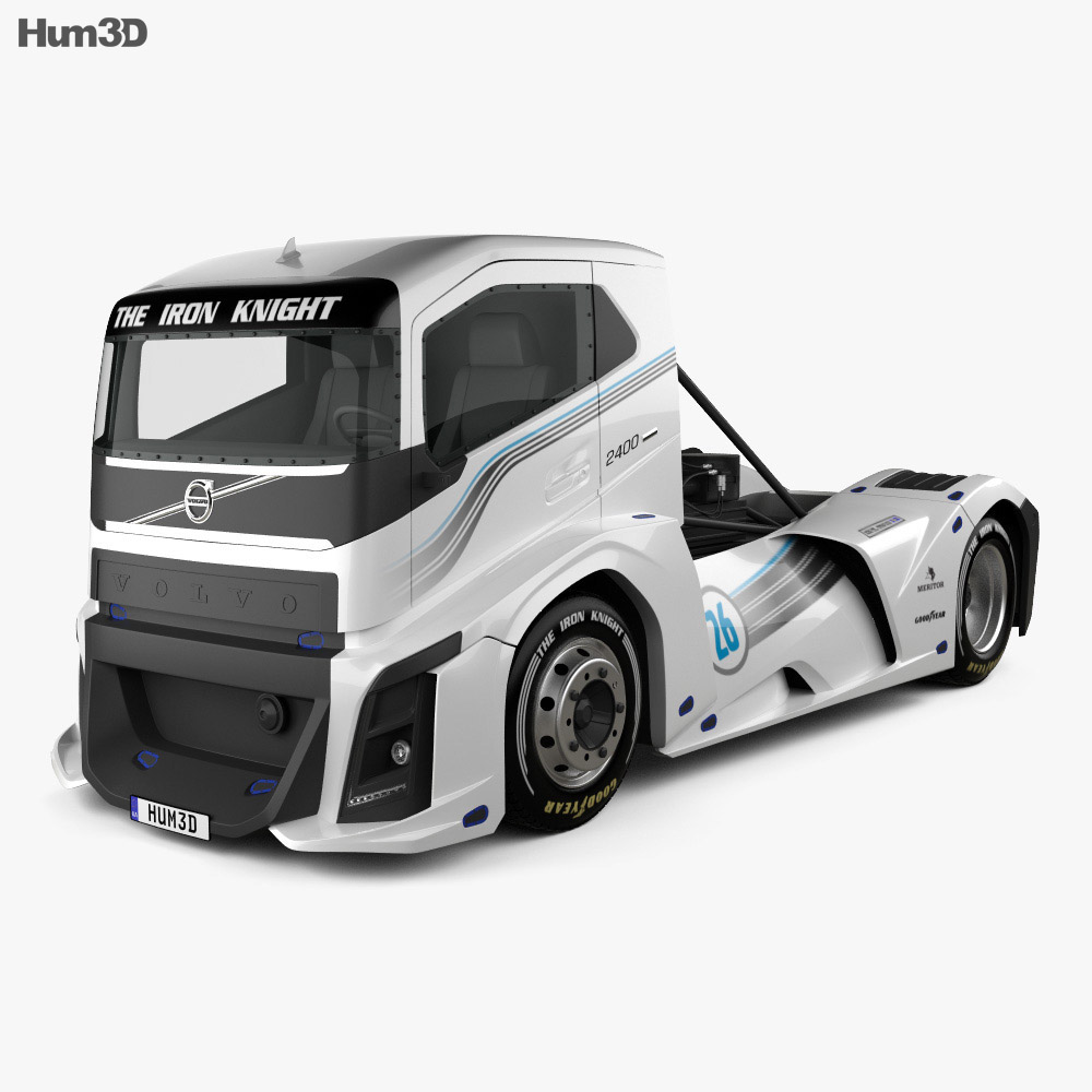 Volvo The Iron Knight Truck 2017 3Dモデル