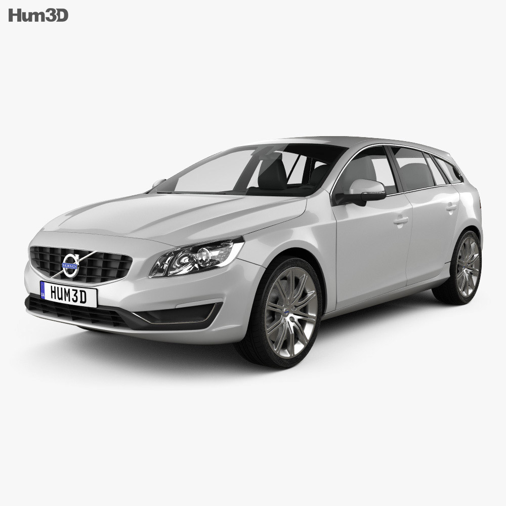Volvo V60 2016 Modelo 3d