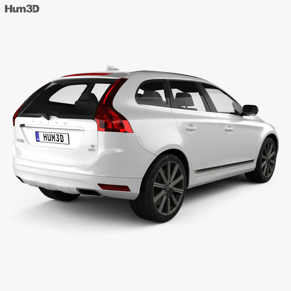 Volvo XC60 2014 3D model Vehicles on Hum3D