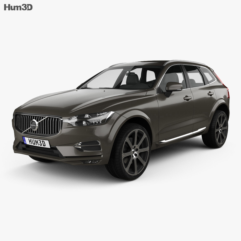 Volvo XC60 Inscription 2017 3D model - Vehicles on Hum3D