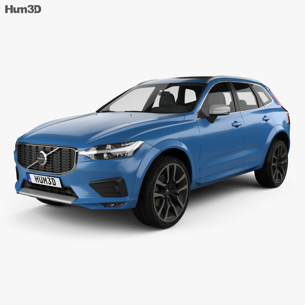 Volvo Xc60 R Design 2017 3d Model Vehicles On Hum3d