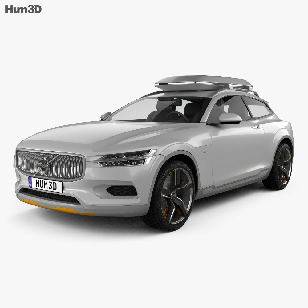 Volvo XC Coupe 2016 3D模型