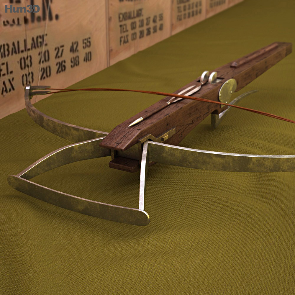 Armbrust 3D-Modell