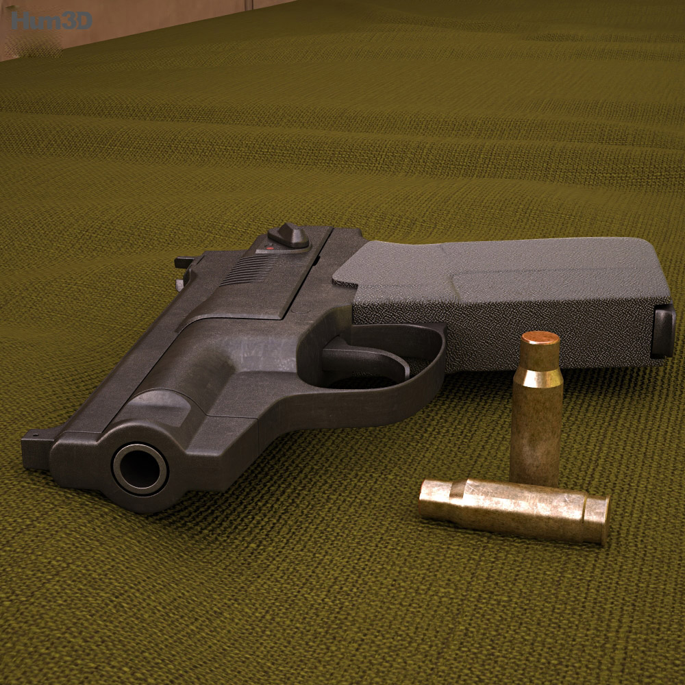 PSS Silent Pistol 3D 모델 