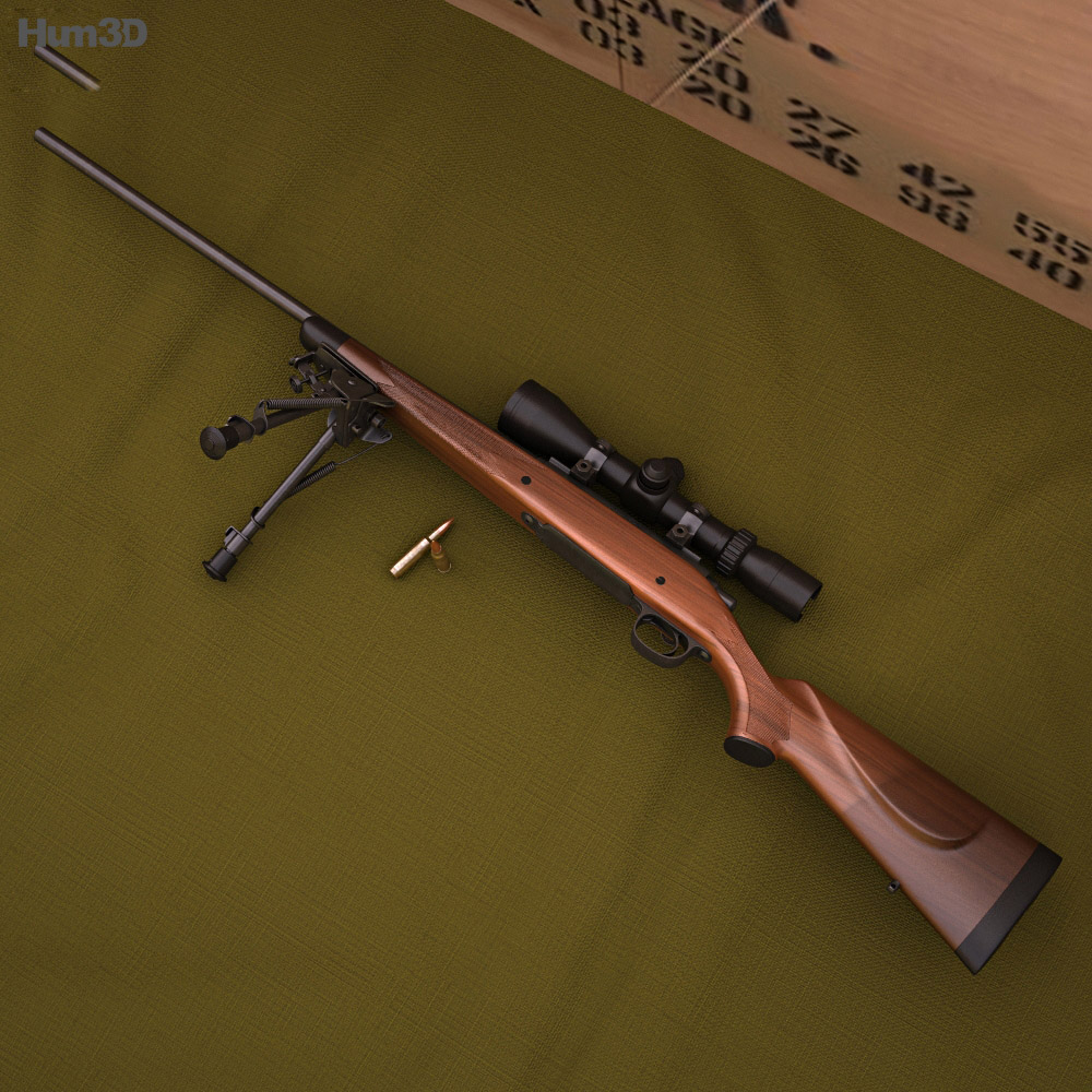 Remington Model 700 3d model