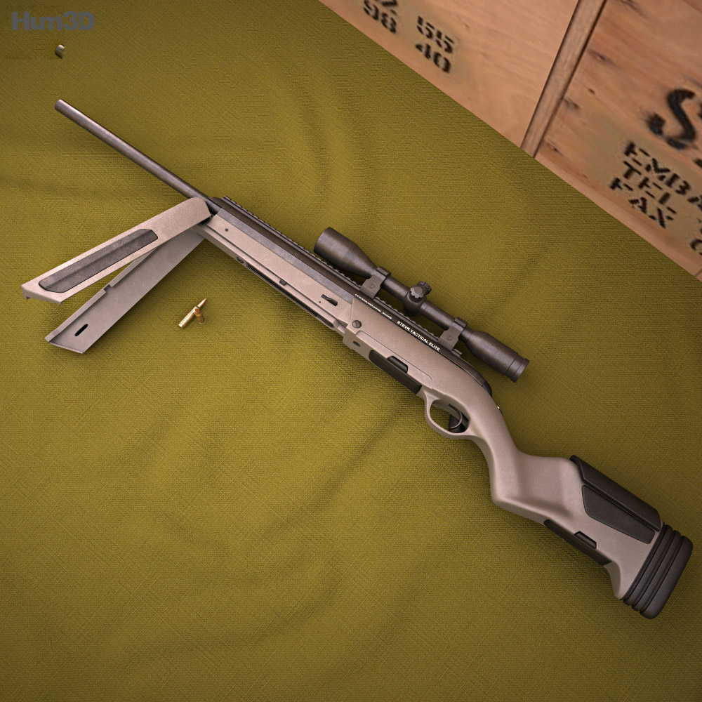 Steyr Scout 3Dモデル