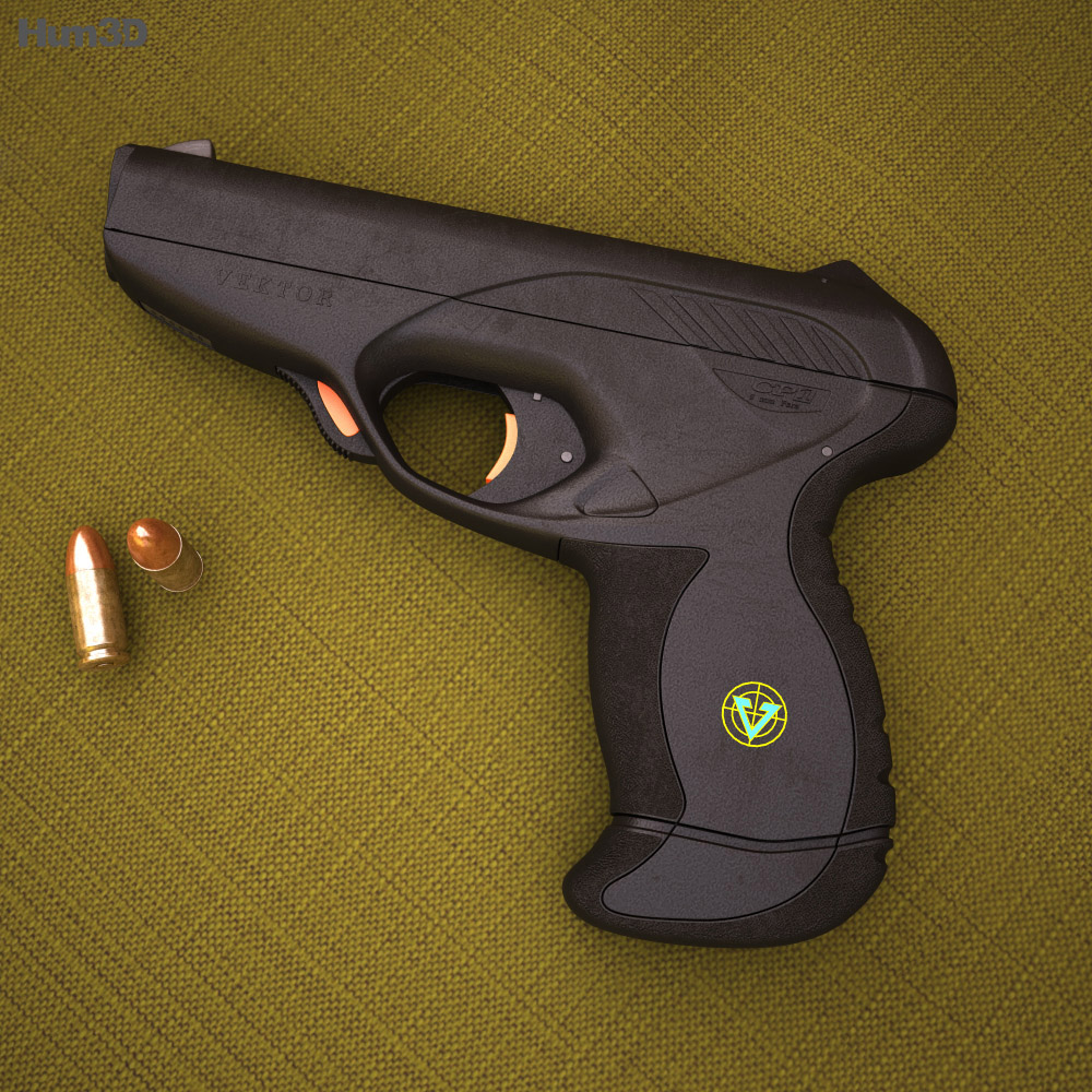 Vektor CP1 3D model - Weapon on Hum3D