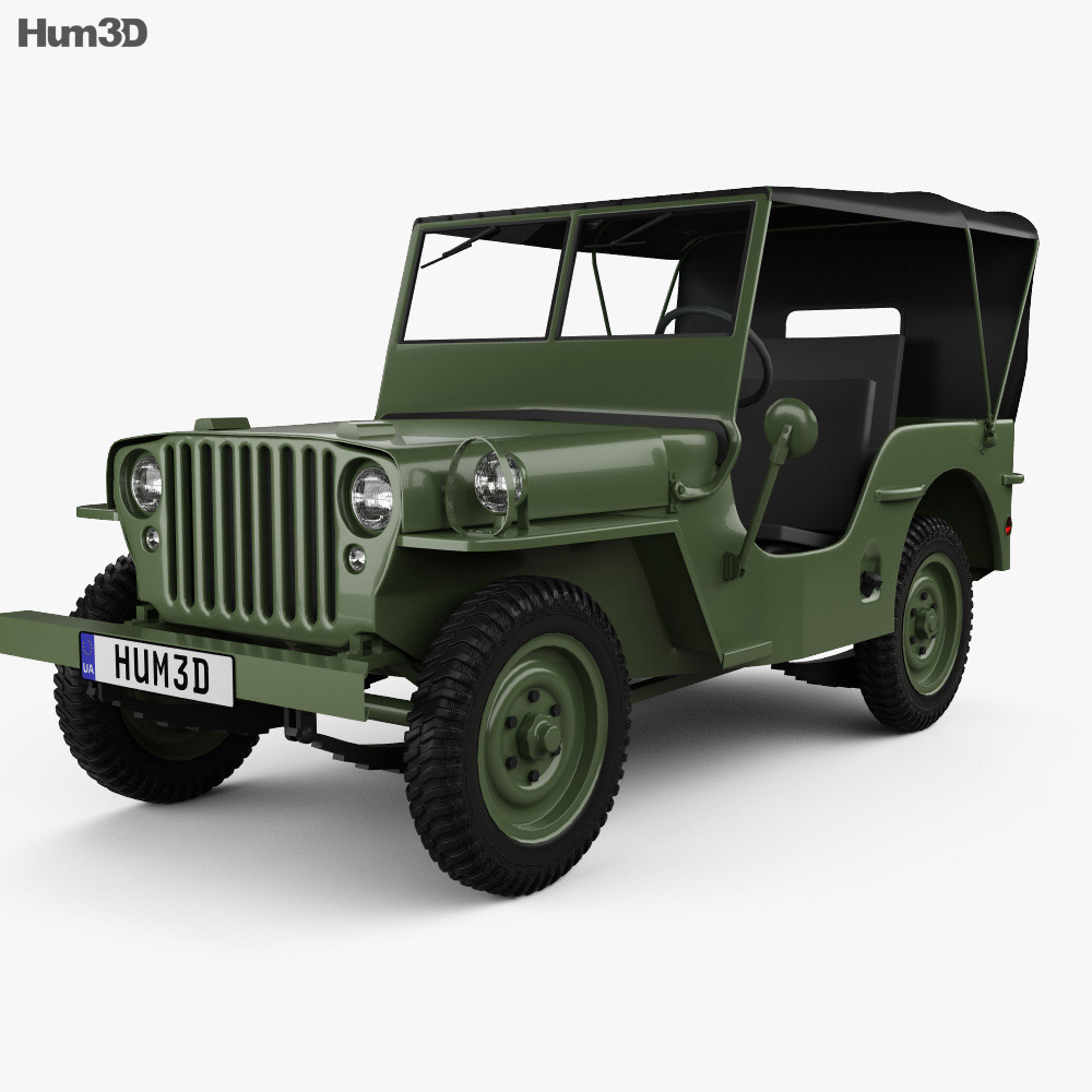 Willys MB 1941 3D Model | lupon.gov.ph