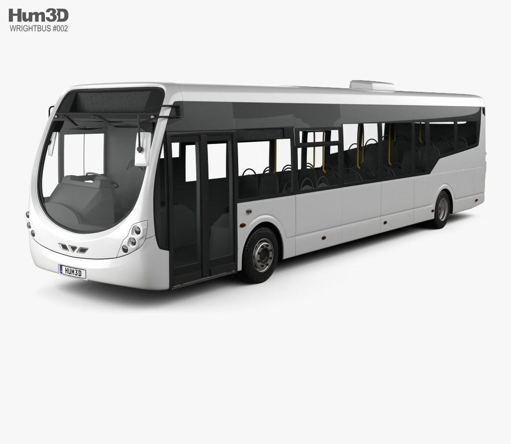 WrightBus StreetLite 2017 3D-Modell