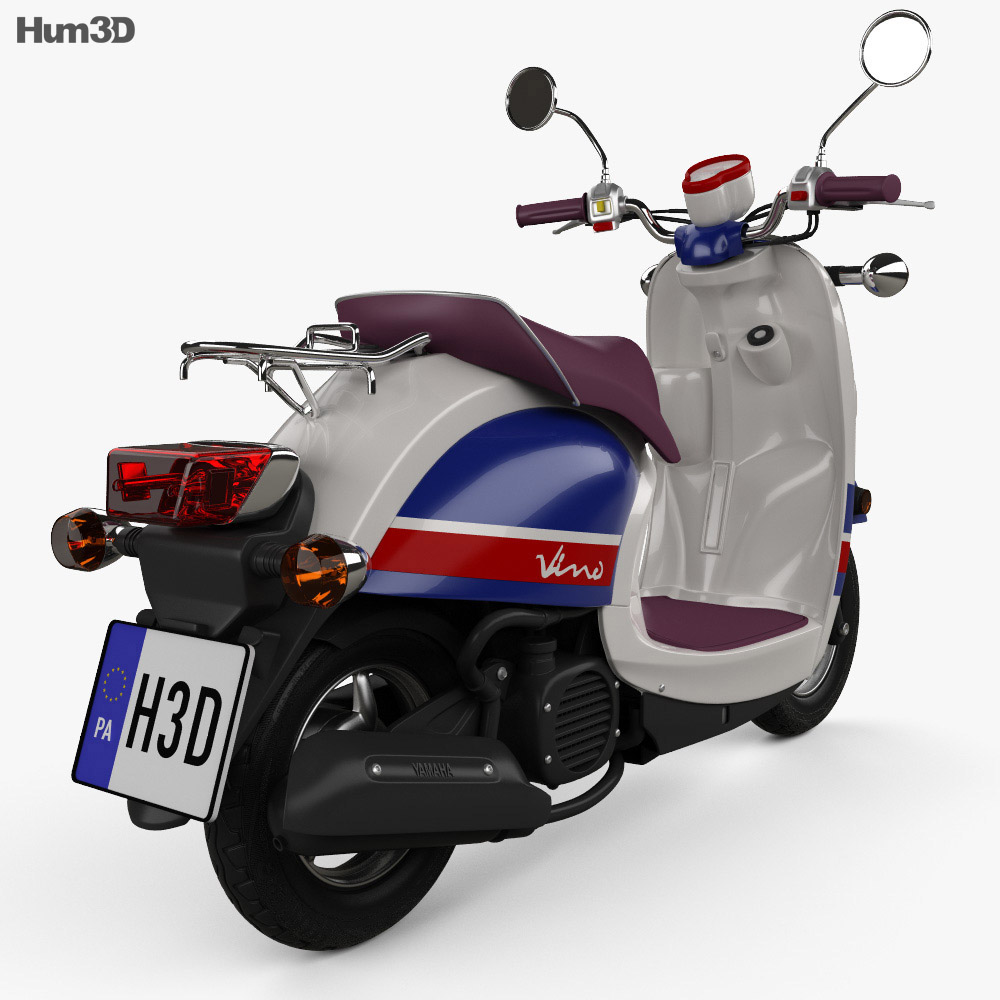 Yamaha Vino Classic 2013 3D model - Vehicles on Hum3D