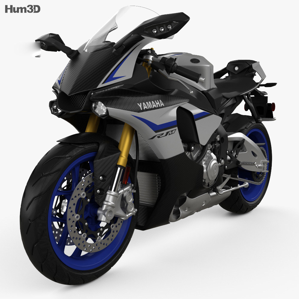 Yamaha YZF-R1M 2015 3D модель