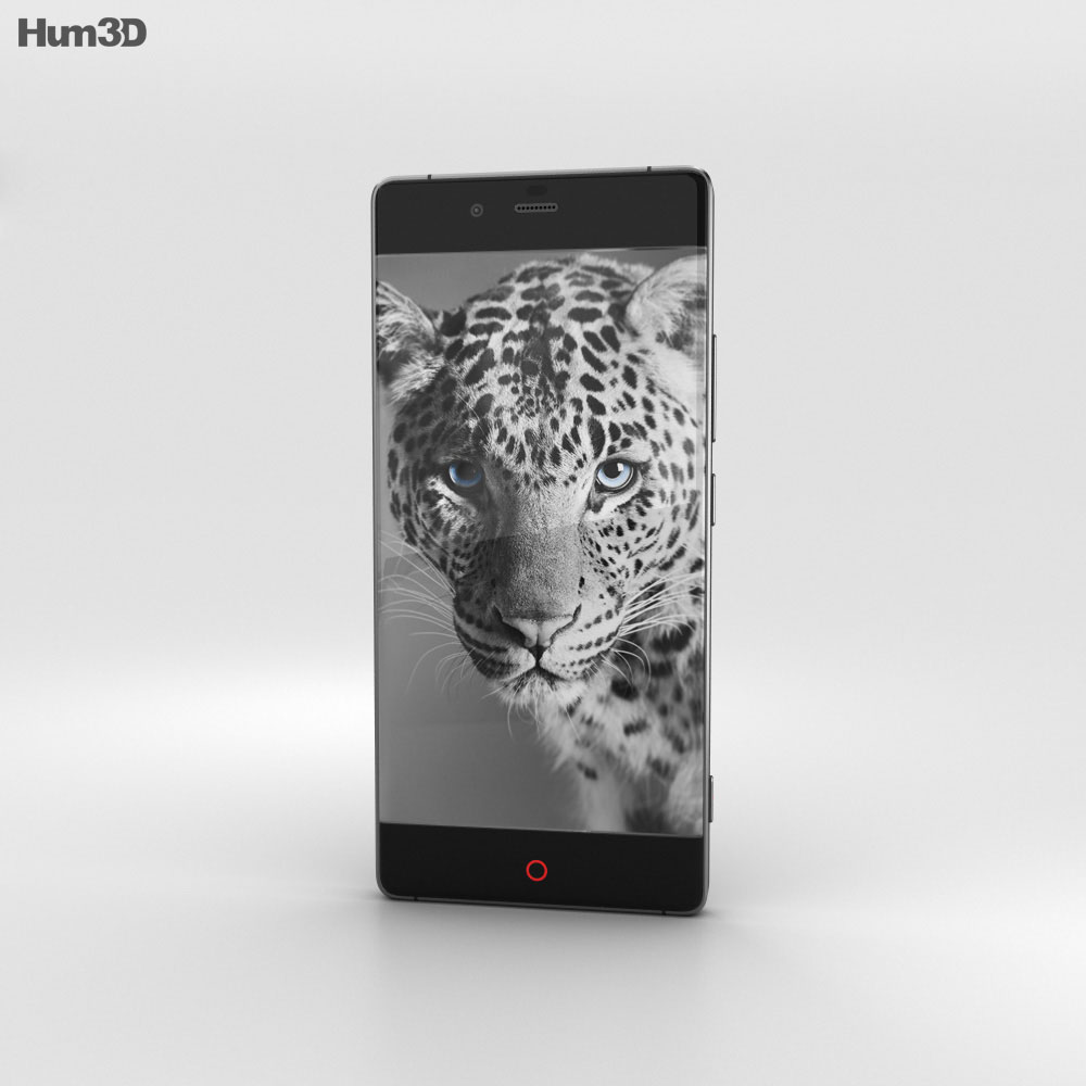 ZTE Nubia Z9 Black 3d model