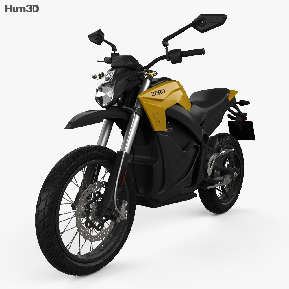 Zero Motorcycles DS ZF 2014 3d model