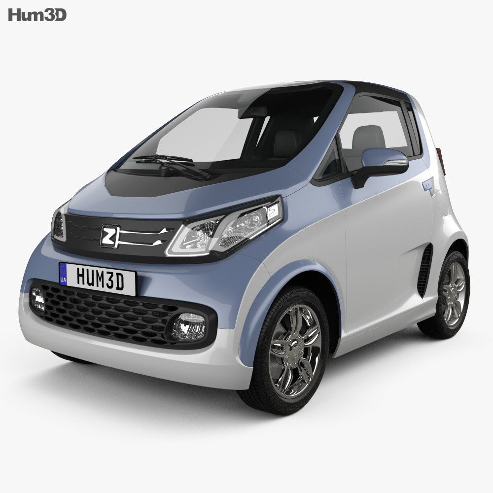 Zotye E200 2018 3D 모델 