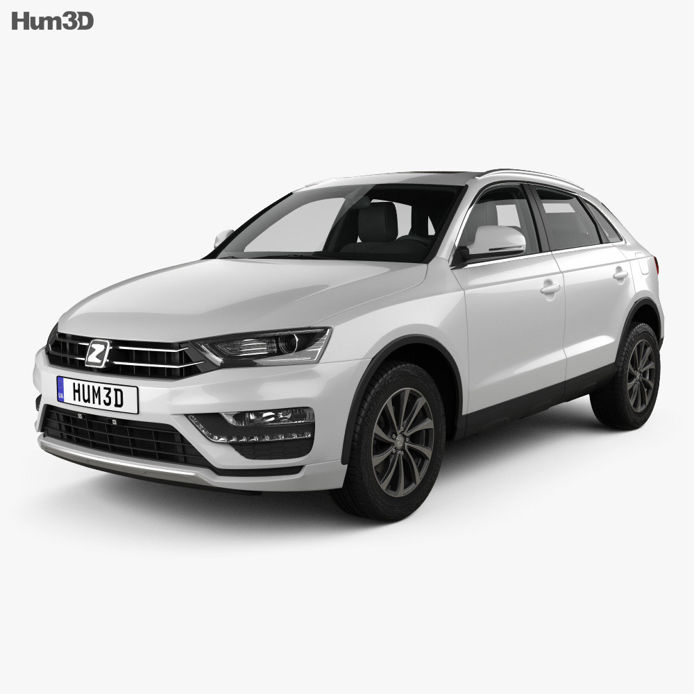 Zotye SR7 2018 3d model